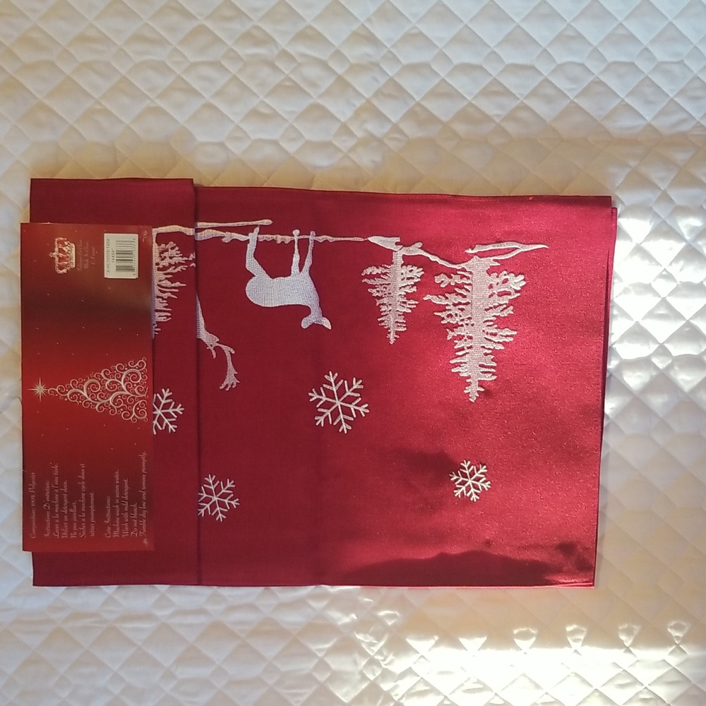 💥Reversible holiday table runner - Picture 2 of 3